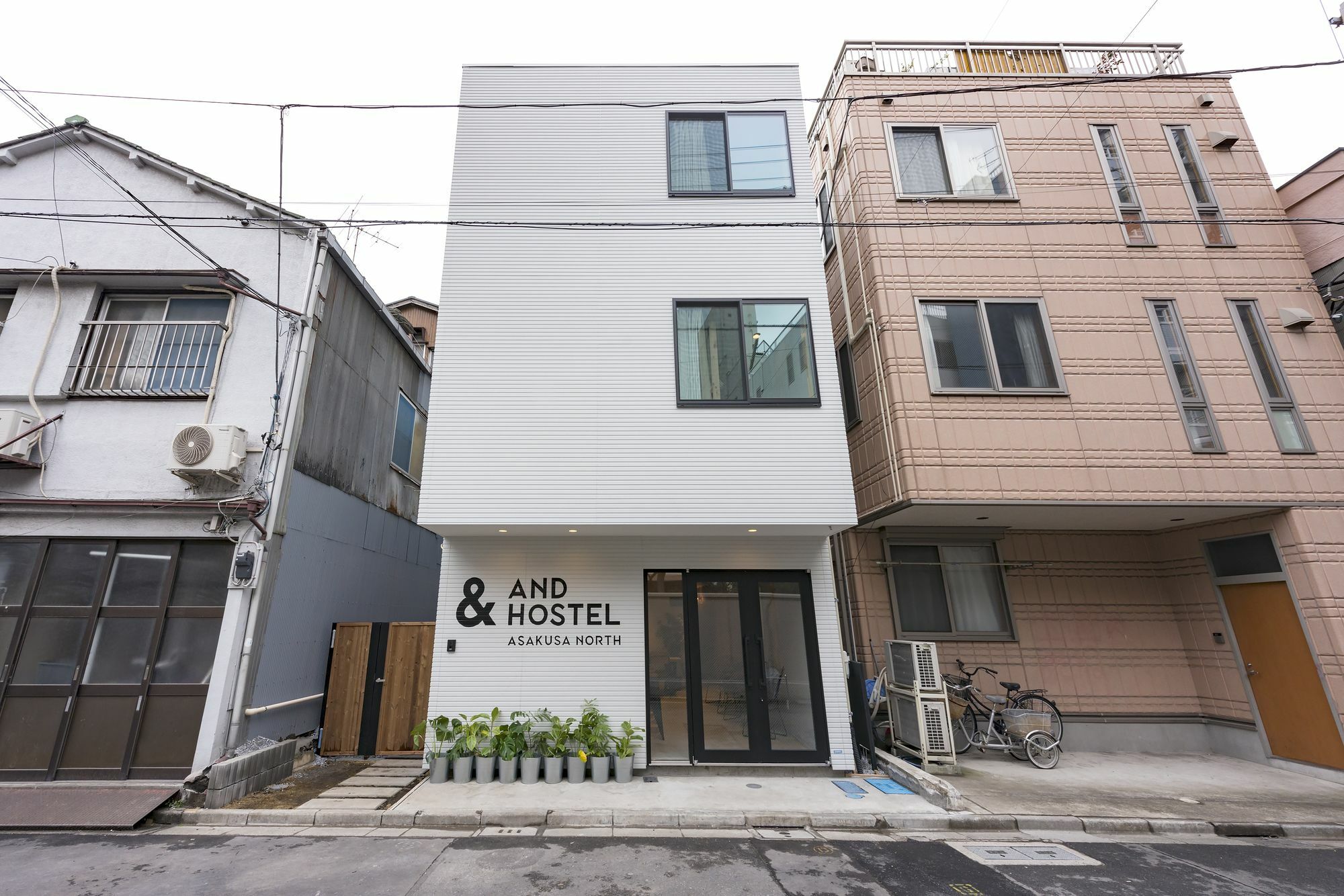 &And Hostel Asakusa North Tokyo Eksteriør billede